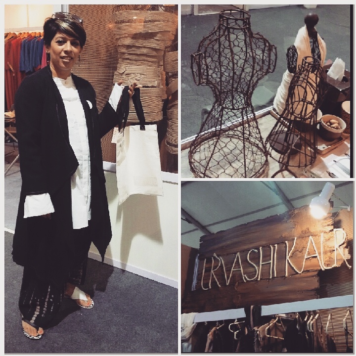 Stall worthy! Designer Urvashi Kaur tells us about her Spring line Kapda at the Amazon India Fashion Week 2015. The beautiful line consists of crisp cotton tunics, tops, loose pants and some very stylish woolen capes. #aifwss16 #indian #designer #fashion #msjunebug0 #loves #designerdiaries #stallworthy #fdci #cotton #fad