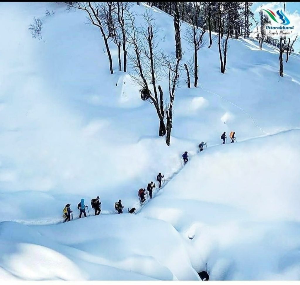 Explore the snow-covered peaks and Kedarkantha trek in Garhwal ranges of Uttarakhand