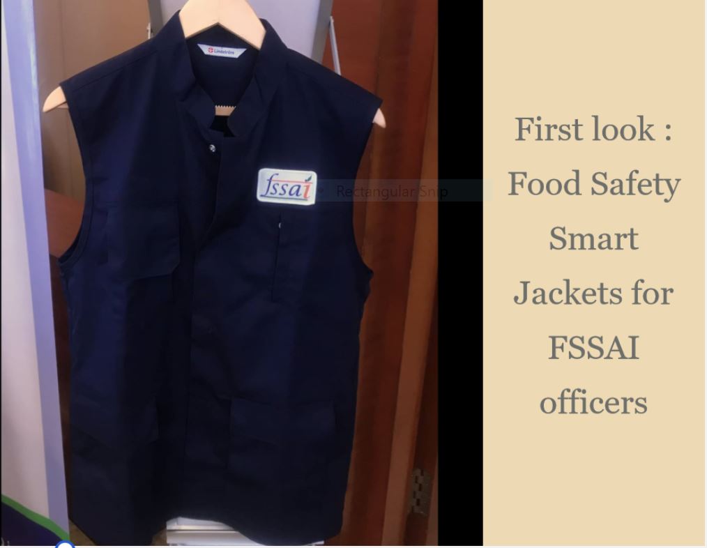 Smart look for FSSAI officers in Tech jackets from NIFT