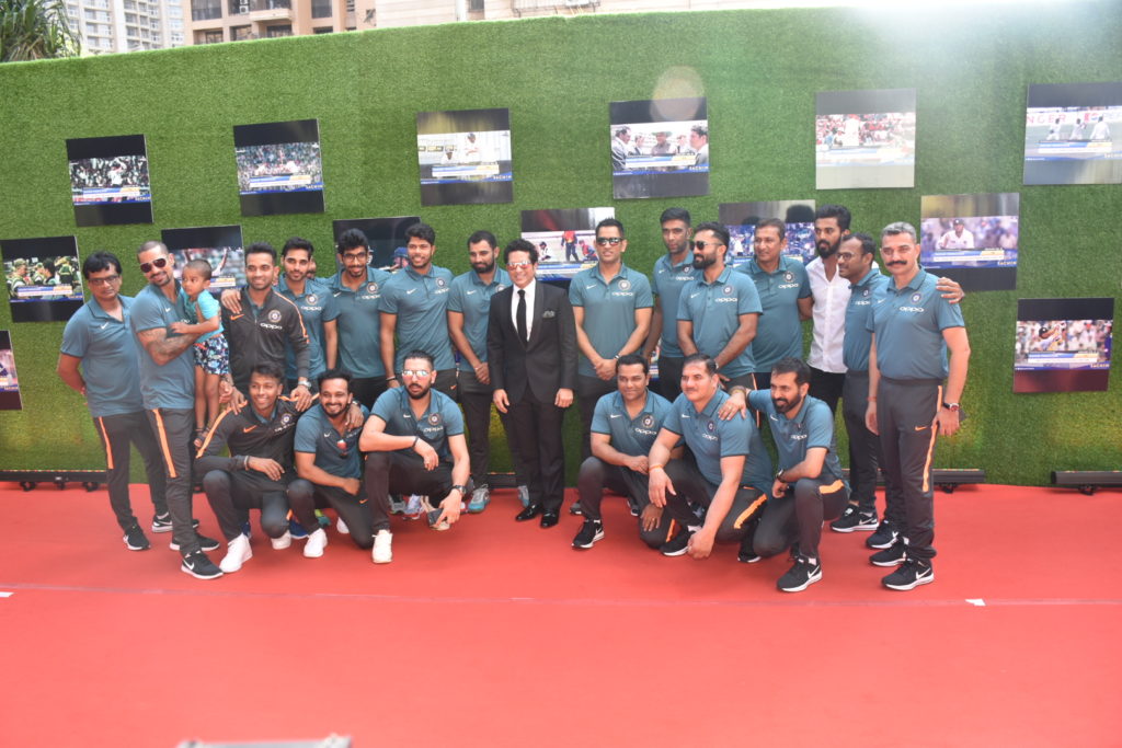Tendulkar’s Movie ‘Sachin: A Billion Dreams’ Gets A Starry Opening In Delhi