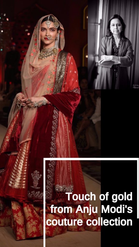 Construction, Detailing & Finish Defines Couture For Anju Modi