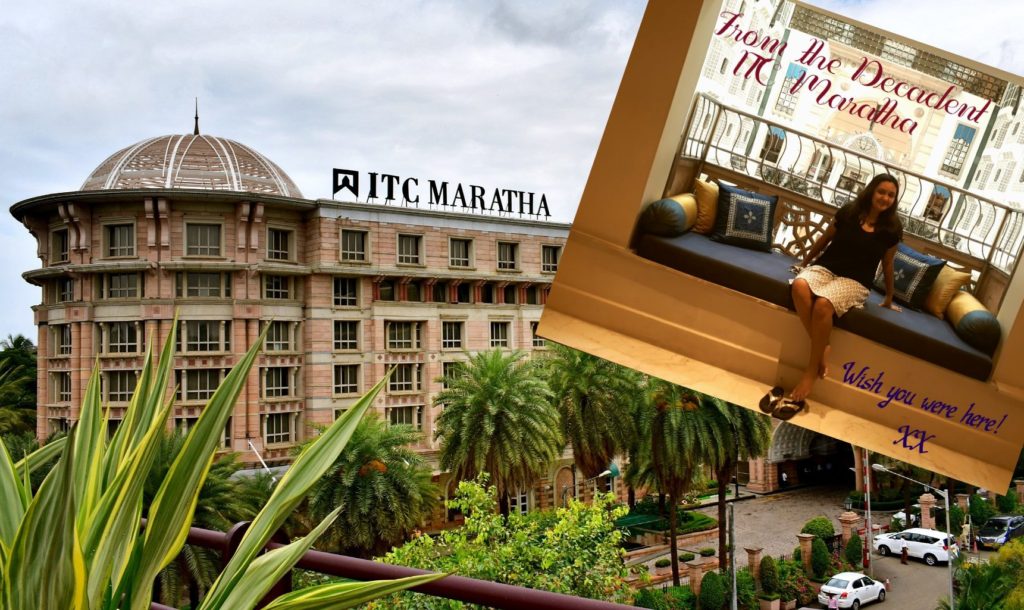 Postcards from the magnifique ITC Maratha