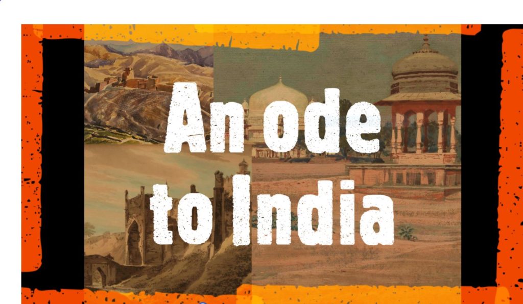 Arty vignettes from vintage India – colours of the Raj era to freedom on canvas