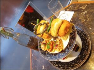 Presentation on point for food connoisseurs